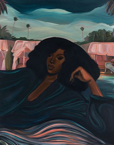 megan gabrielle|Megan Gabrielle Harris: I want to paint Black women as。